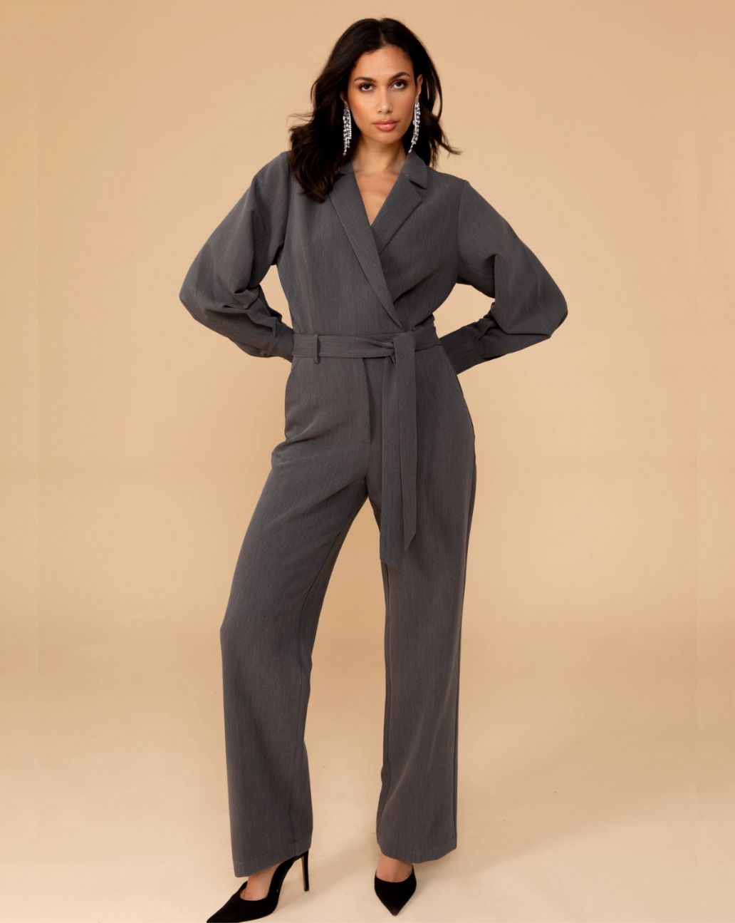 Freebird Jonna Jumpsuit Grey