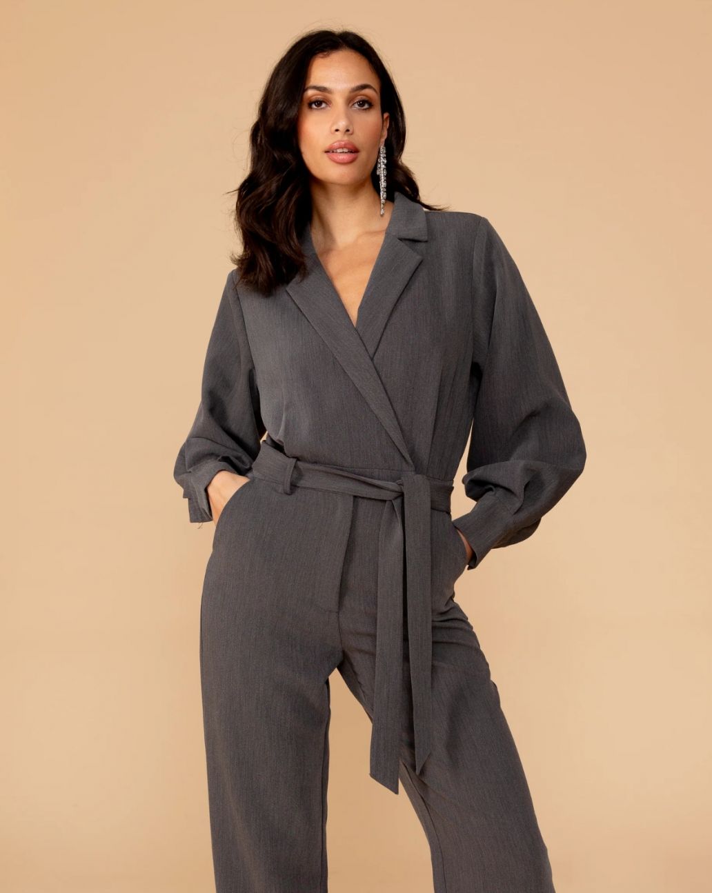 Freebird Jonna Jumpsuit Grey