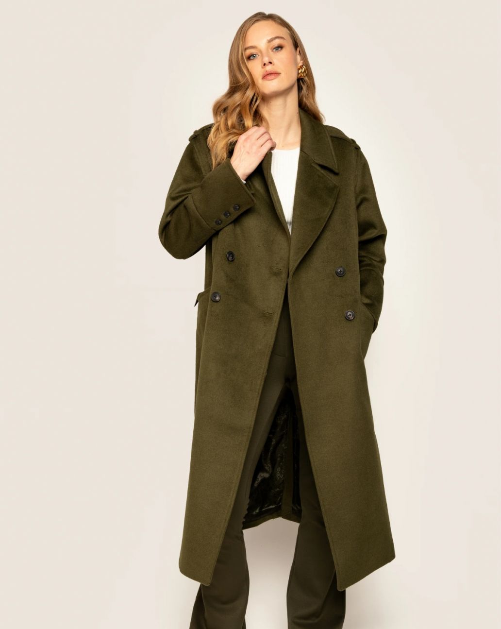 FreeBird Odes Coat Cypress green